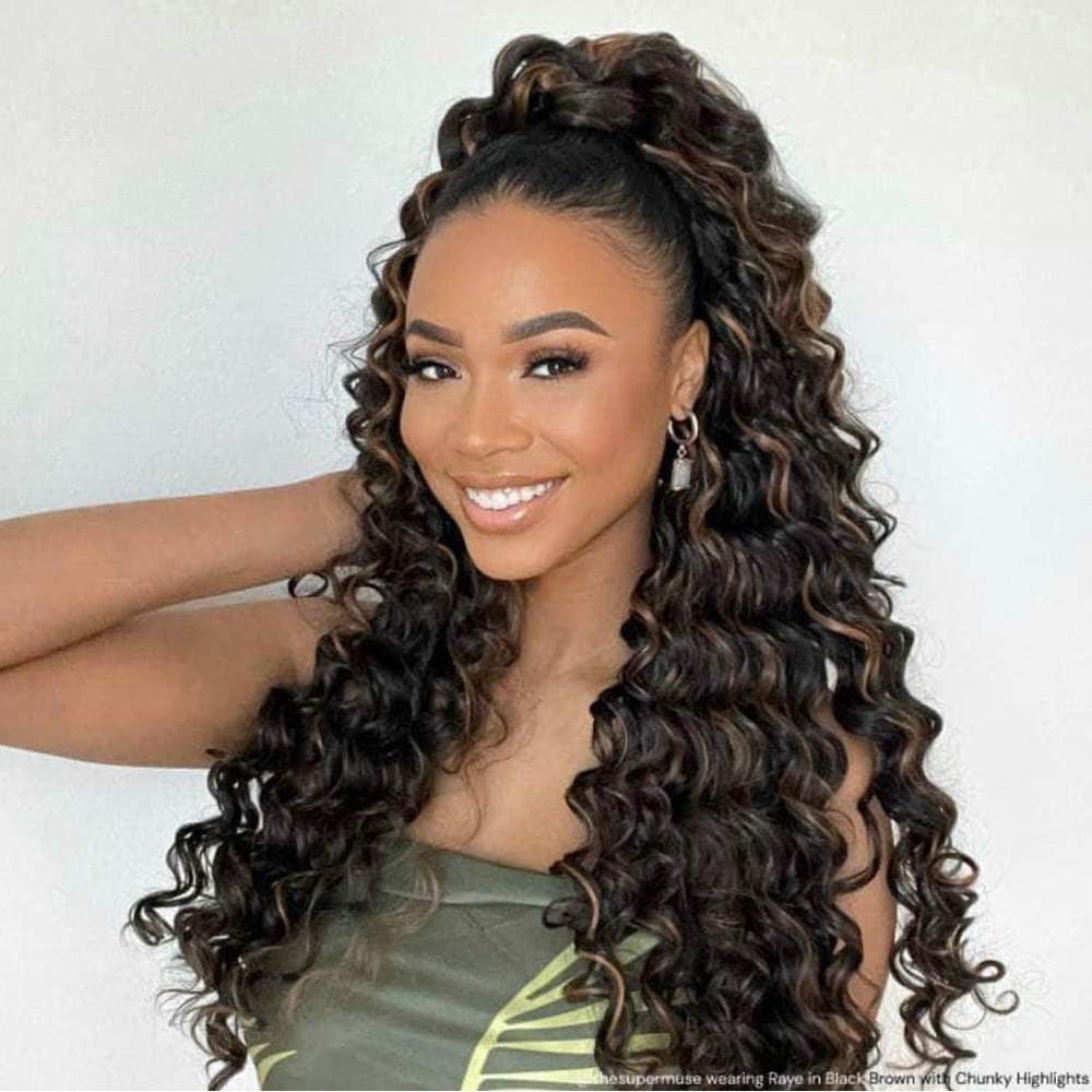 INH Hair Curly Hair Extensions
